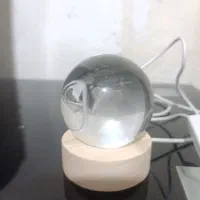 چراغ خواب گوی شیشه ای|چراغ خواب و آباژور|شیراز, تحویلی|دیوار