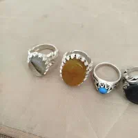 انگشتر طرح نقره نو نو