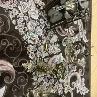 ست لوستر برنج