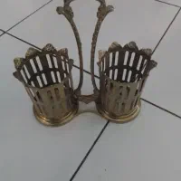 جا قاشق چنگالی برنجی