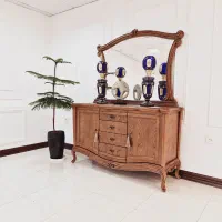 ست آینه کنسول ابزاری‌ با میز TV  قیمت پخش