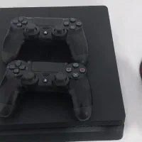 ps4اسلیم یک ترابایت (ورژن اروپا)+ ۱۰ بازی+ ۲ دسته|کنسول، بازی ویدئویی و آنلاین|کرج, حسین‌آباد|دیوار