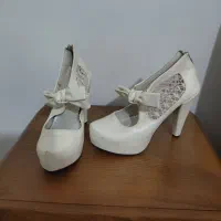 کفش مجلسی کرم سایز ۳۸