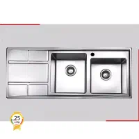 انواع سینک استیل. کریستال ، گرانیت|مصالح و تجهیزات ساختمان|مرودشت, بهارستان|دیوار