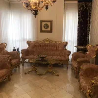 میلمان استیل ۷ نفره همراه میز ناهار خوری