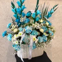 سبد گل طبیعی