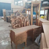 مبل،صندلی،تخت خام چوبی|مبلمان خانگی و میز عسلی|مشهد, شهرک صنعتی توس|دیوار