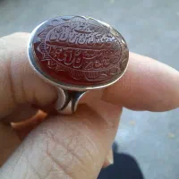 انگشتر عقیق یمن خطی|جواهرات|قم, گلزار|دیوار
