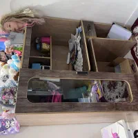 تخت دو طبقه|تخت و سرویس خواب|رباط‌کریم, رباط‌کریم|دیوار