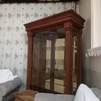 بوفه چوبی درحد|بوفه، ویترین، کنسول|حمیدیا, |دیوار