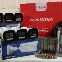 پک۶دوربین مداربسته برای آپارتمان‌ وپارکنیگ اقتصادی