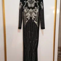 لباس‌مجلسی‌نگین‌دوزی‌شده