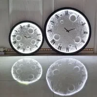 ساعت و چراغ خواب ماه|ساعت دیواری و تزئینی|مشهد, آزادشهر|دیوار
