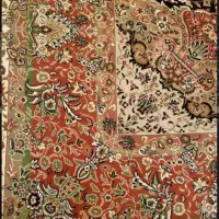 فرش ۱۲ متری کرم مهستان