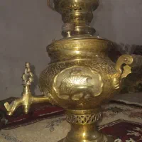 سماورذغالی قدیمی|سماور، چای‌ساز، قهوه‌ساز|زنجان, |دیوار