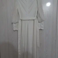 پیراهن عقد مجلسی سفید سایز ۴۰(عروس)|لباس|اهواز, لشکرآباد|دیوار