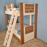 تخت بغل فلزی دوطبقه و تک طبقه|تخت و سرویس خواب|قزوین, |دیوار