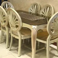 میز غذاخوری ۶ نفره کلاسیک