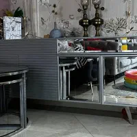 میز کنسول و میز عسلی وجلومبلی