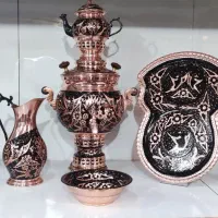 سماور الماس تراش  مسی  مس عمده