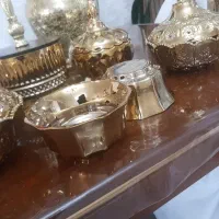 کاسه ماست خوری طلایی