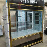 ساخت یخچال ایستاده ویترینی سفارشی