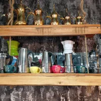 قهوه ساز دله ای عربی ماگ فرنچ پرس حراج