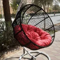 تاپ ریلکسی باغ مبل فلز پارچه چستر راحتی