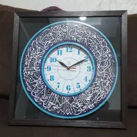 ساعت دیواری چوبی درحد نو