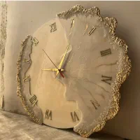 انواع ساعت رزینی و تکسچر|ساعت دیواری و تزئینی|خوی, |دیوار