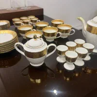 ظروف 12نفره یاماسین ژاپن 24سی تی گلد130میلیون.