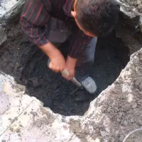بنا،بنایی،کارگر تخریب حفاری چاه،تعمیرات خرده کاری