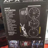 کارت گرافیک rx6800 نو  دما ۵۵ گیمینگ ۳فن|قطعات و لوازم جانبی رایانه|تبریز, |دیوار