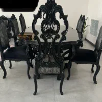 میز ناهار خوری ۸ نفره نو پارچه ترک