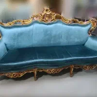 مبل چوبی سه نفره|مبلمان خانگی و میز عسلی|تهران, الهیه|دیوار