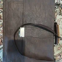 دو عدد کیف اداری چرم مصنوعی نو