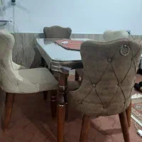 میز نهارخوری ۴ نفره نو نو.|میز و صندلی غذاخوری|اسلامآباد غرب, |دیوار