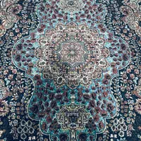 فرش رنگ سرمه‌‌ای طرح دار ۶متری|فرش|رشت, معلم|دیوار