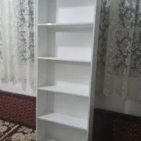 قفسه یا کتابخانه|کتابخانه، شلف، قفسه‌های دیواری|قم, شاه ابراهیم|دیوار
