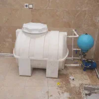 نصب پمپ و مخزن .لوله کشی .شیرآلات.  کولرآبی و غیره