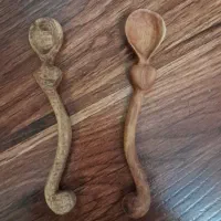 قاشق چوبی