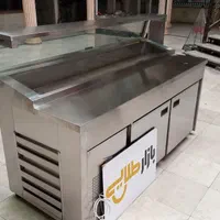 تاپینگ پیتزا ۸لگنه ۱۵۰سانت استیل پیتزا فر ساندویچی|کافیشاپ و رستوران|تهران, بیسیم|دیوار