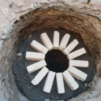 حفاری چاه کن ومقنی چاه فاضلاب ولایروبی   وچاه کنی