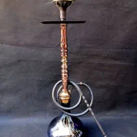 قلیان آکبند ولف رز گلد