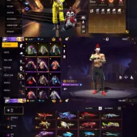 اکانت فری فایر فقط طاق با اکانت