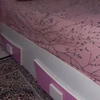 2 عدد تخت (همراه با خوش خواب و رو تختی رایگان)|تخت و صندلی بچه|اراک, |دیوار
