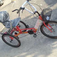 چرخ قرمز رنگ دنده ای|دوچرخه، اسکیت، اسکوتر|اراک, |دیوار