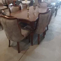 میز نهار خوری ۶ نفری  صدف