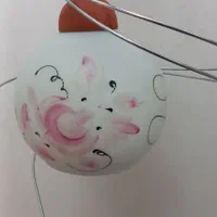 لوستر با دو حباب