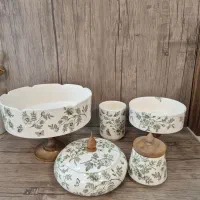 ظروف سرامیکی دست ساز با ضمانت عدم ترک